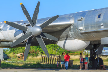 The State Aviation Museum of Ukraine (Zhuliany), old Soviet planes