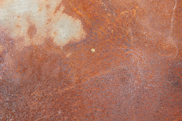Old rusty metal textured background.