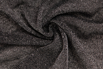 grey lurex textile
