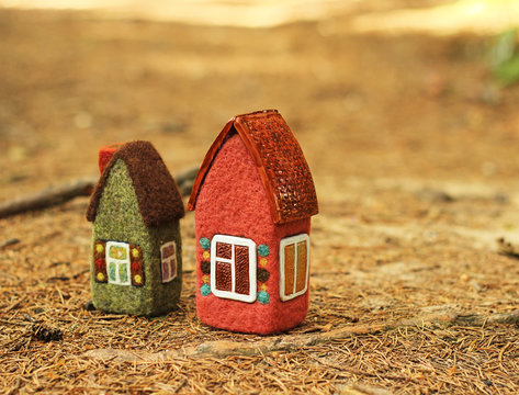 toy houses outdoor