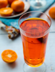 Tangerine tea