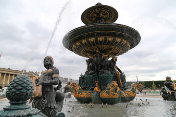 Fototapeta na wymiar Place de la Concorde in Paris
