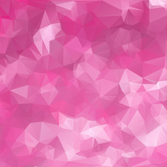 Naklejka premium Abstract triangle pink texture