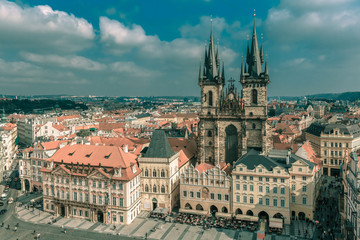 Obraz premium Old Town square in Prague, Czech Republic