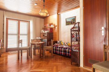 Rustic room