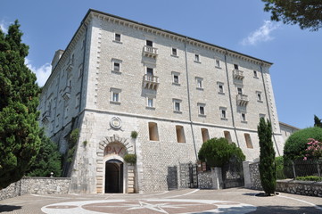 Fototapeta premium Abbey of Monte Cassino in Italy