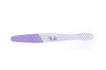 the pregnancy tests positive, isolated