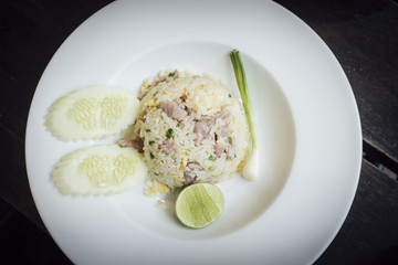 Pork fried rice