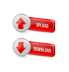 Download and upload buttons