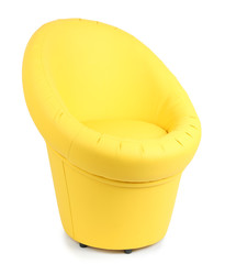 Modern chair isolated on white