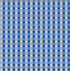 Blue squares abstract background .