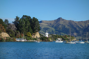 Bay harbour in Akaroa