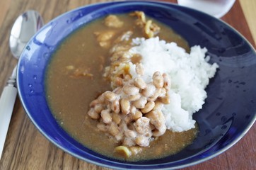 納豆カレー