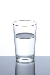 Vaso con agua