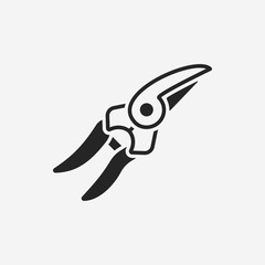 Gardening shears icon