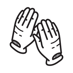 Racing Gloves Icon