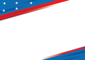 background with American template