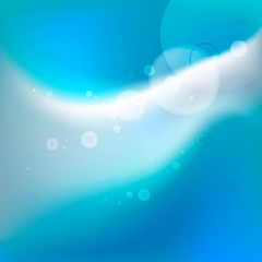 Abstract  vector water wave background with place for text or illustration