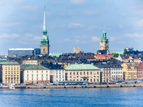 View of the Old City, Stockholm, Sweden