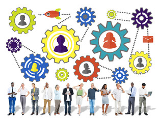 Community Business Team Partnership Collaboration Support Concep