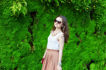 Beautiful young Parisian woman