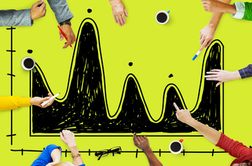 Diagram Parabola Investment Equation Graph Concept