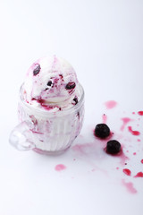blueberry yogurt ice cream