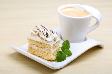Coffee with cake