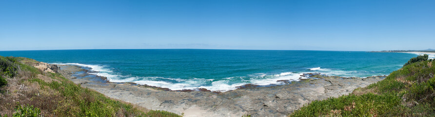Fototapeta na wymiar Australia ocean panorama landscape