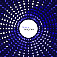 Abstract geometric background. Colorful squares. Vector. Eps 10