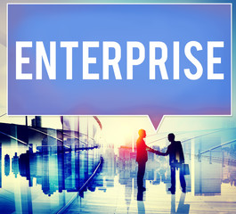Enterprise Company Corporation Business Project Concept