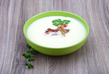 Cheese soup