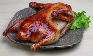 Roasted duck