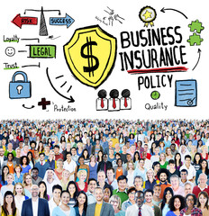 Business Insurance Policy Guard Safety Security Concept