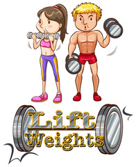 Lift weights