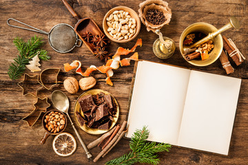 Spices for Christmas cakes