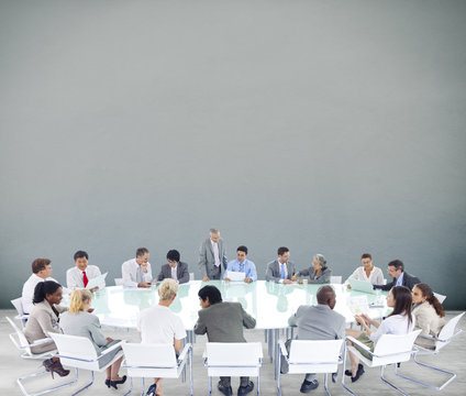 Business People Conference Meeting Discussion Concept