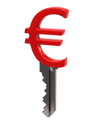 Red Euro key