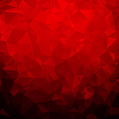 Red abstract polygon pattern