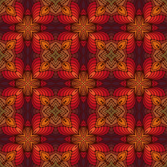 Retro Seamless Vector Wallpaper