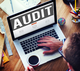 Audit Accounting Bookkeeping Finance Inspection Concept