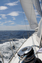 segeln in der Kvarner-Bucht