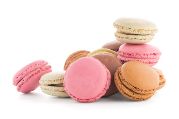 Colorful French Macarons