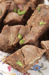Baklava with nuts