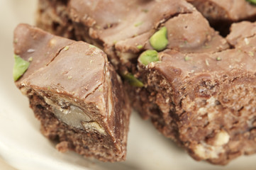 Baklava with nuts