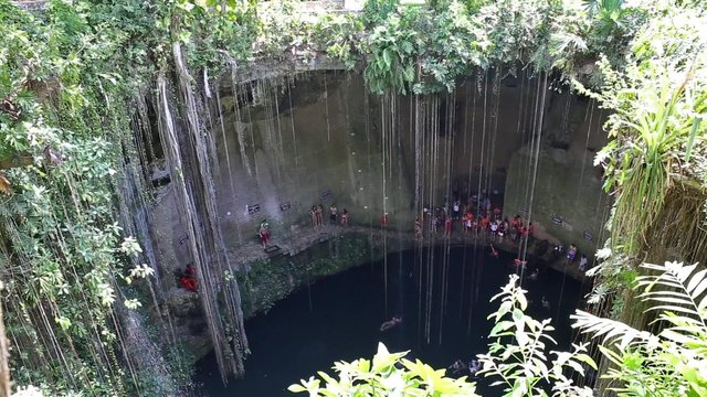 Ik-Kil Cenote, Chichen Itza, Mexico
