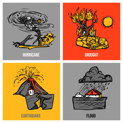 Natural Disasters Set