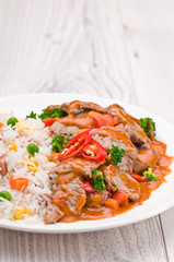 Thai Chili Beef dish