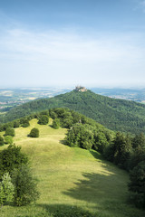 Blick zur Burg Hohenzollern