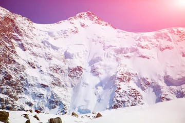 Vlies Fototapete Dhaulagiri Schneebedeckte Berge.